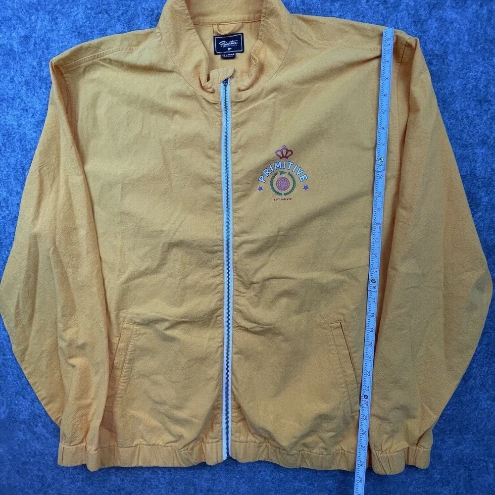 Primitive Skateboarding Jacket Mens XXLarge Acapulco Orange Lightweight‎ Skater